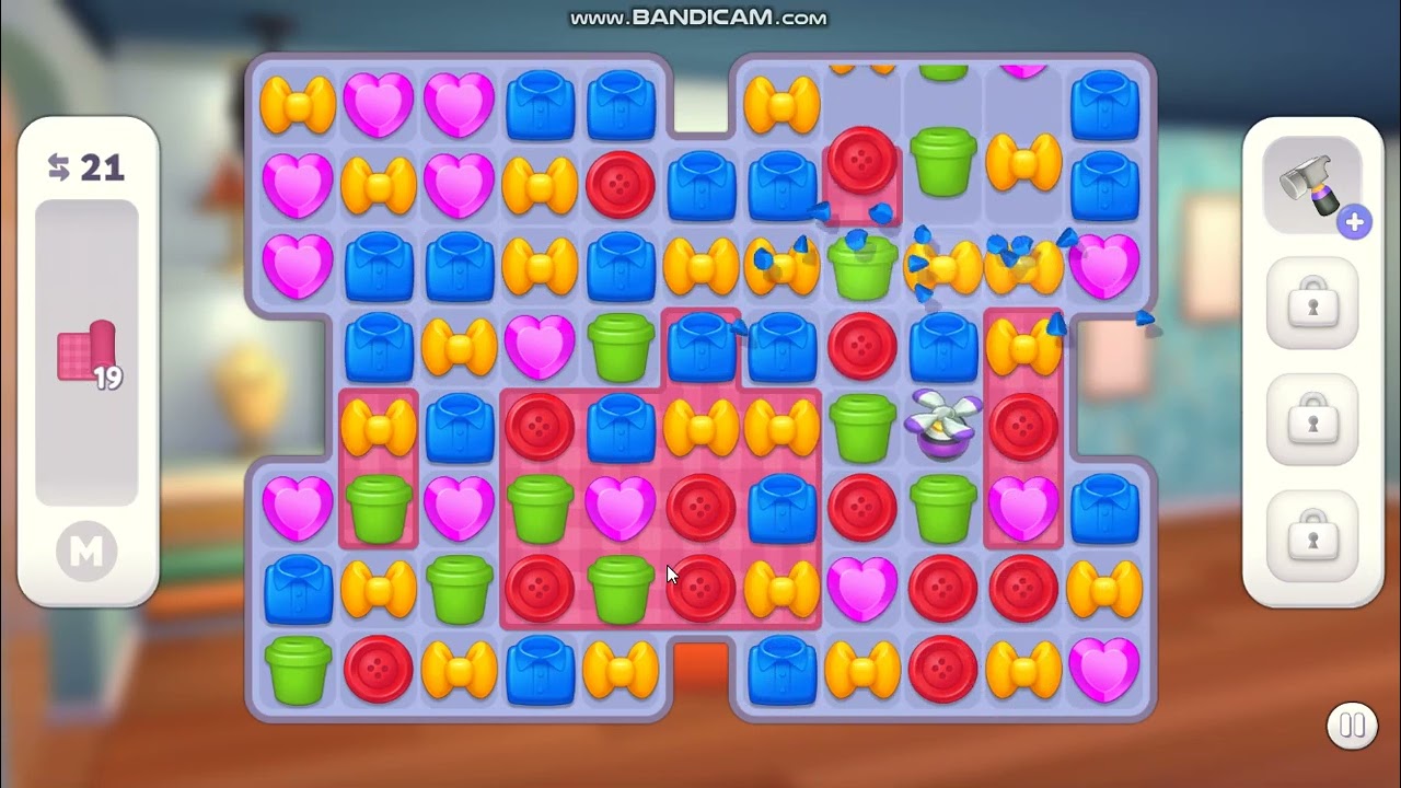 Makeover Match - Swap & Style level 12 no power-ups