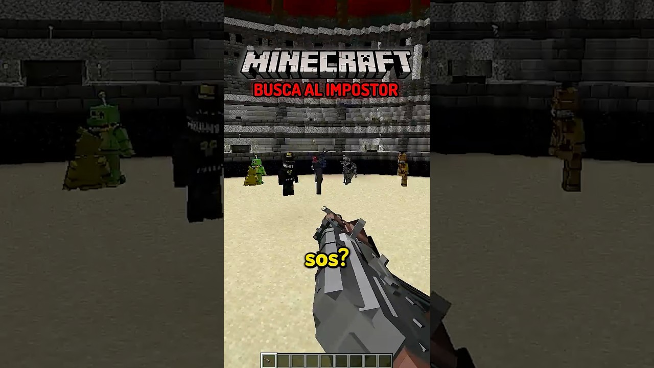Faray no se sabe esconder... 💀🕵️‍♀️ #minecraft #shorts #quimyxe
