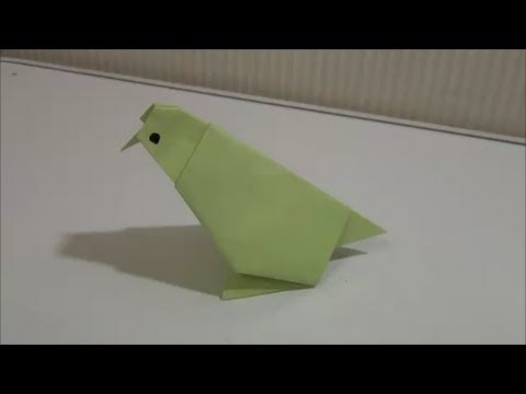 Uguisu Origami うぐいす 折り紙 Youtube