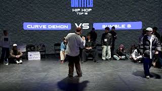 UNTITLE VOL.2 HIPHOP SIDE BATTLE ROUND 16 CURVE DEMON VS BUMBLE B