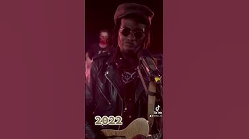 Thumbnail of Then and Now: Eric Burton of the Black Pumas playing his song “Colors” from 2013 to 2022