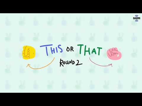 BTS play 'This or That '(Round2)SiriusXM