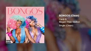 Cardi B, Megan Thee Stallion - Bongos (Clean Version) - YouTube