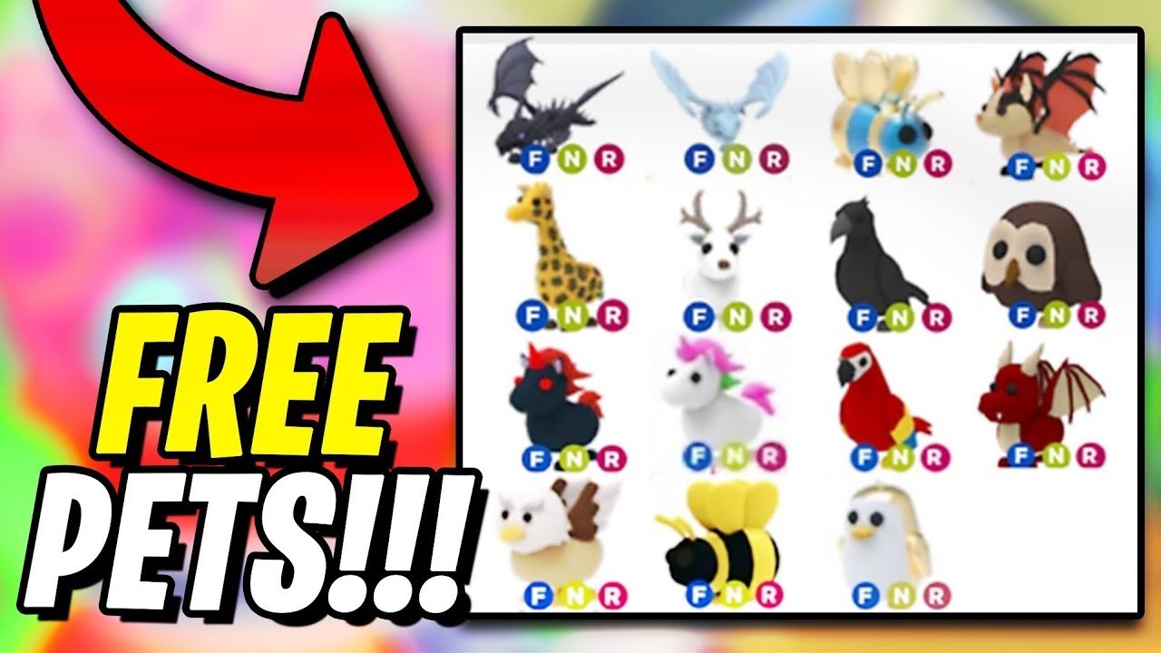 🔴 ADOPT ME! FREE LEGENDARY PETS LIVE IN ROBLOX 🔴