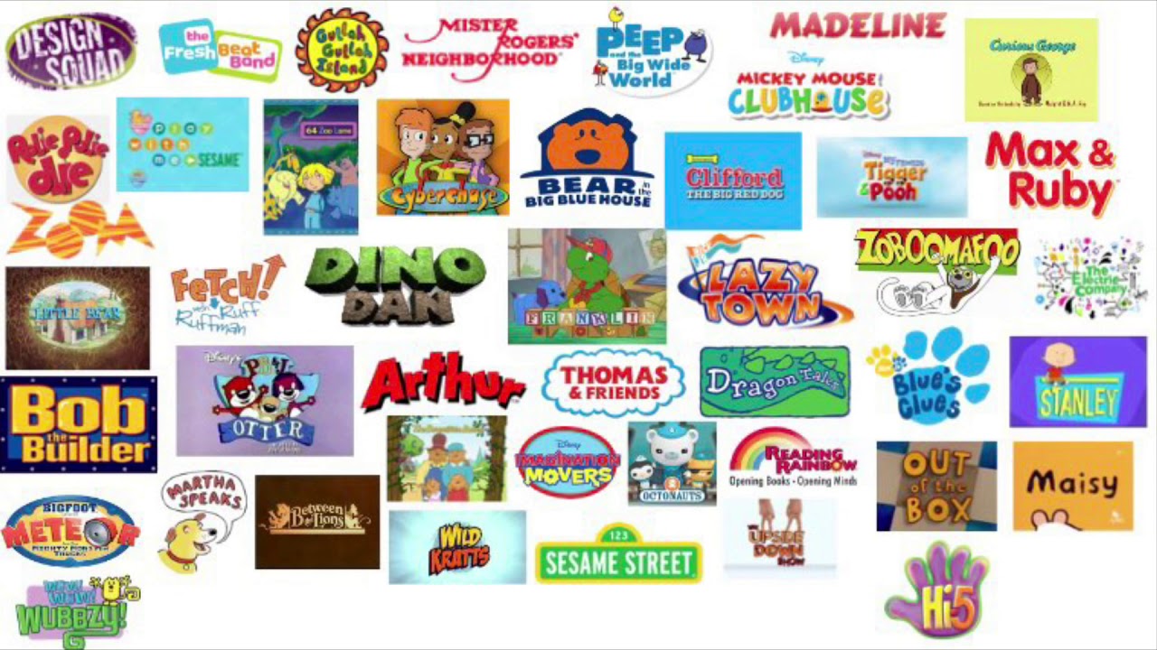 List of some Nick Jr./Noggin/PBS Kids/Playhouse Disney/Disney Junior ...