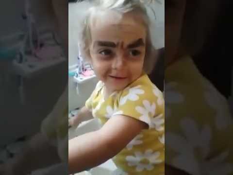 little-girl-gets-funny-makeup-done