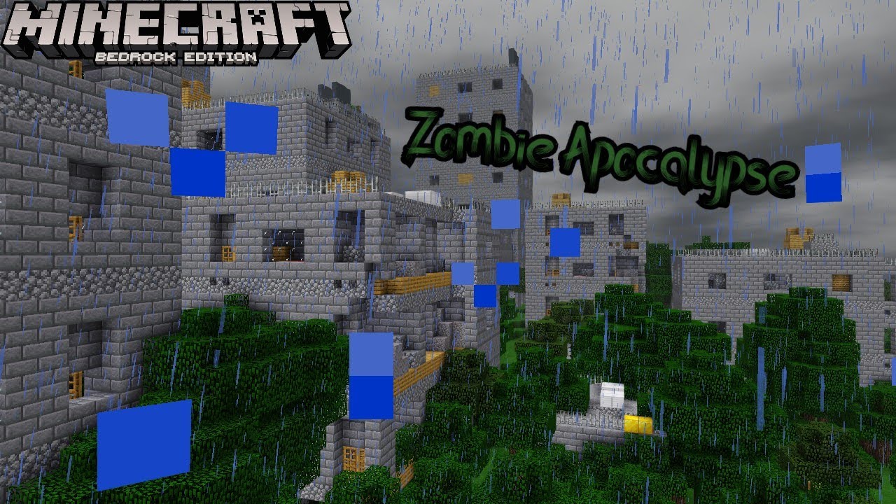 Minecraft Bedrock Zombie Apocalypse - YouTube Minecraft Bedrock Zombie Apocalypse - YouTube