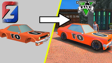Como CREAR un VEHICULO en Zmodeler 3 para GTA V