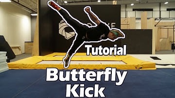 Butterfly Kick (B-Kick) Tutorial - Tricking By Bob Reese