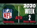 NFL 2020 WEEK 2 (ATS) AGAINST THE SPREAD PICKS 1PM GAMES ...