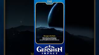 Message from the Sea of Stars | Genshin Impact #GenshinImpact #Genshin