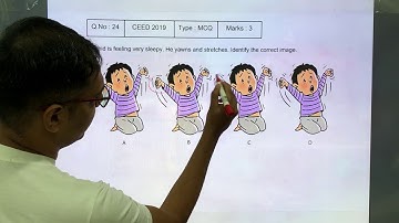 CEED 2019 Solved Paper - Solution for Question No. 24