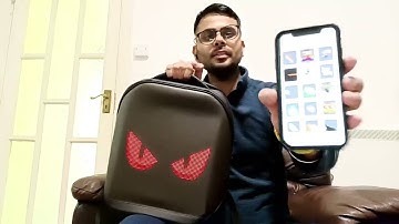 Unboxing Review LED Backpack with the LoySpace App