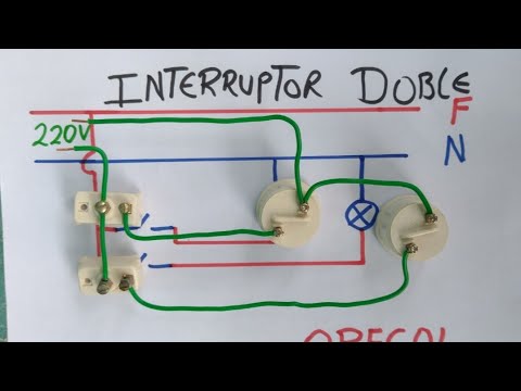 Cómo Instalar un Interruptor Doble - YouTube