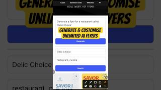 Generate & Customise Unlimited Ai Flyers For Free #aidesign #flyerdesign