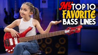 My TOP 10 Favorite BASS LINES  Part 3