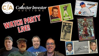 Live Auction Closing Watch Party: Collector Investor Auctions February!
