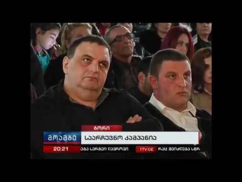 გორის და ქარელის მაჟორიტარობის კანდიდატების წარდგენა