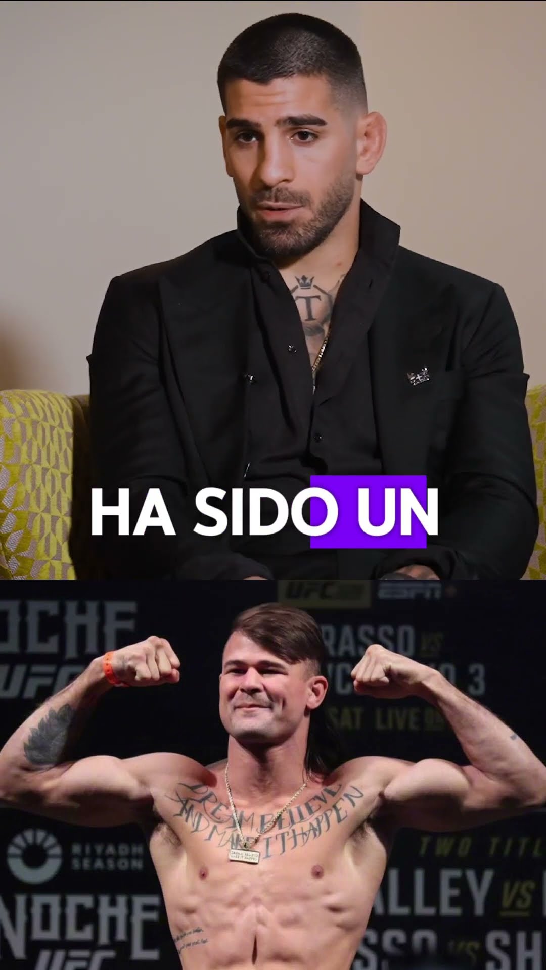 Ilia Topuria, sobre Diego Lopes: “No hay hombre que pueda arrebatarme el lugar en el que estoy”