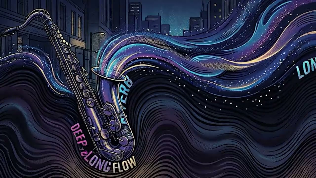 Cinematic Focus Music — Ambient Saxophone, Deep Work & Flow State