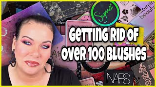 BLUSH Collection / Declutter 2022 ~ Over Half Gone! Getting Rid Of My Makeup Series