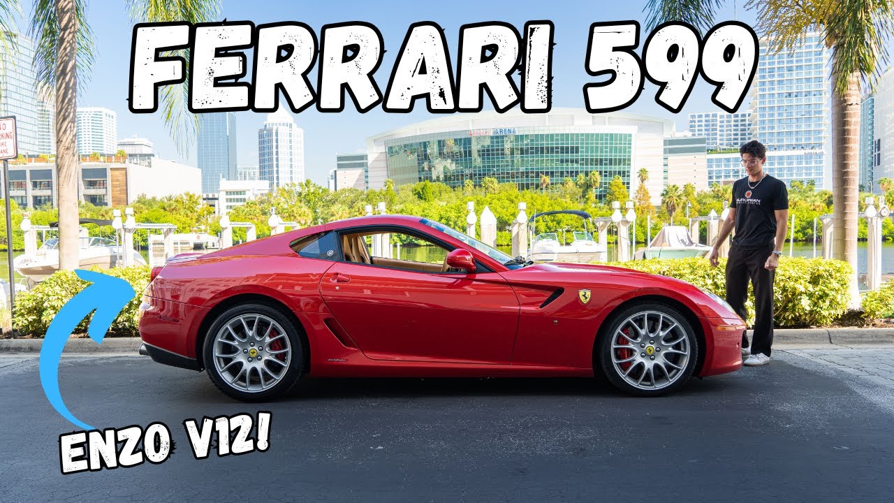 The Ferrari 599 Is A V12 Supercar BARGAIN | REVIEW - YouTube