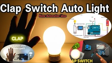 Build a Clap Switch Light Control System with Arduino in 5 Minutes!  Easy IoT Project for Beginners