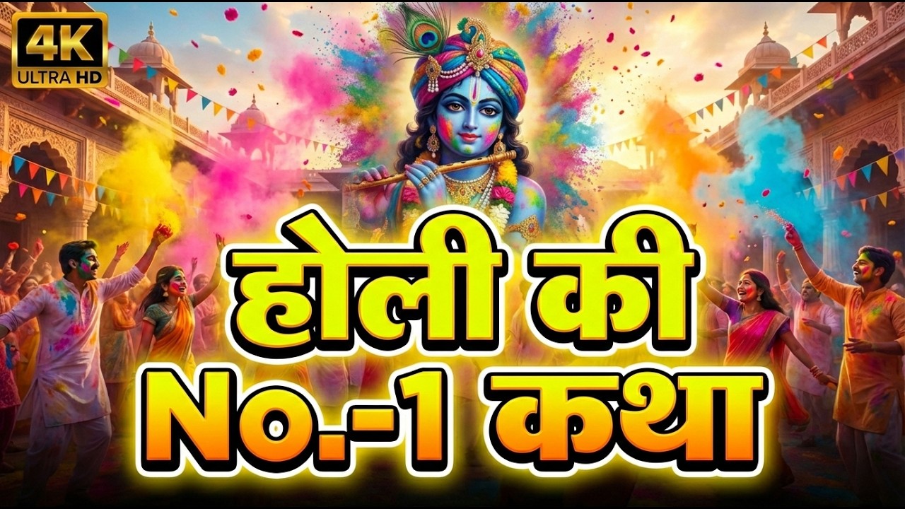 होली स्पेशल - होली की चमत्कारी No.- 1 कथा | Holi Ki Katha | Holi 2026 @MadhavBhakti
