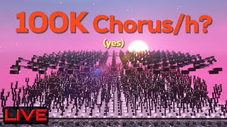 Working on the Most Efficient Chorus Farm