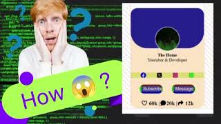 Famous How🤔❓to create responsive profile card.  Wealth