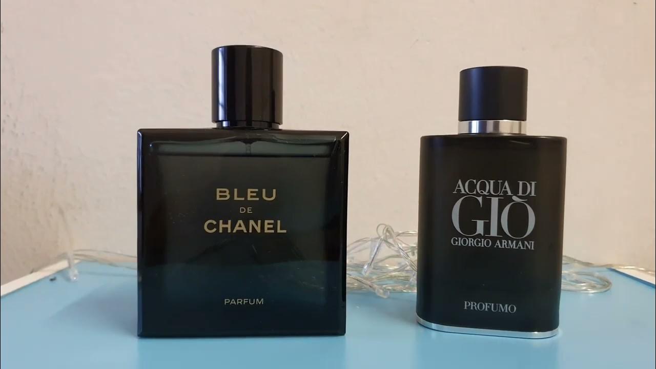 Bleu de Chanel Parfum vs Acqua Di Gio Profumo Black Magnetic