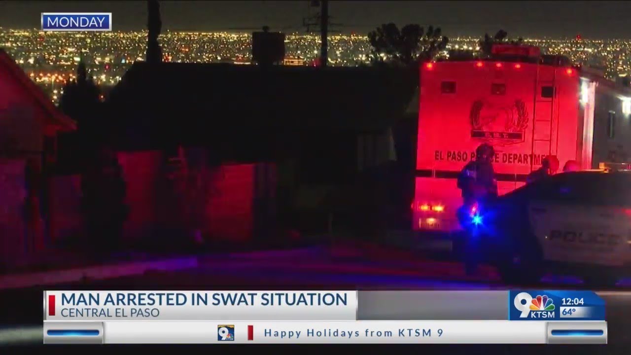SWAT situation resolved ‘without further incident’ with arrest of man ...