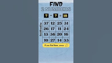 Find 2 numbers that can enter the question marks (16). dementia test, prevent dementia, number quiz