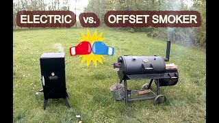 Can you ACTUALLY taste a difference between an Electric and an Offset Smoker