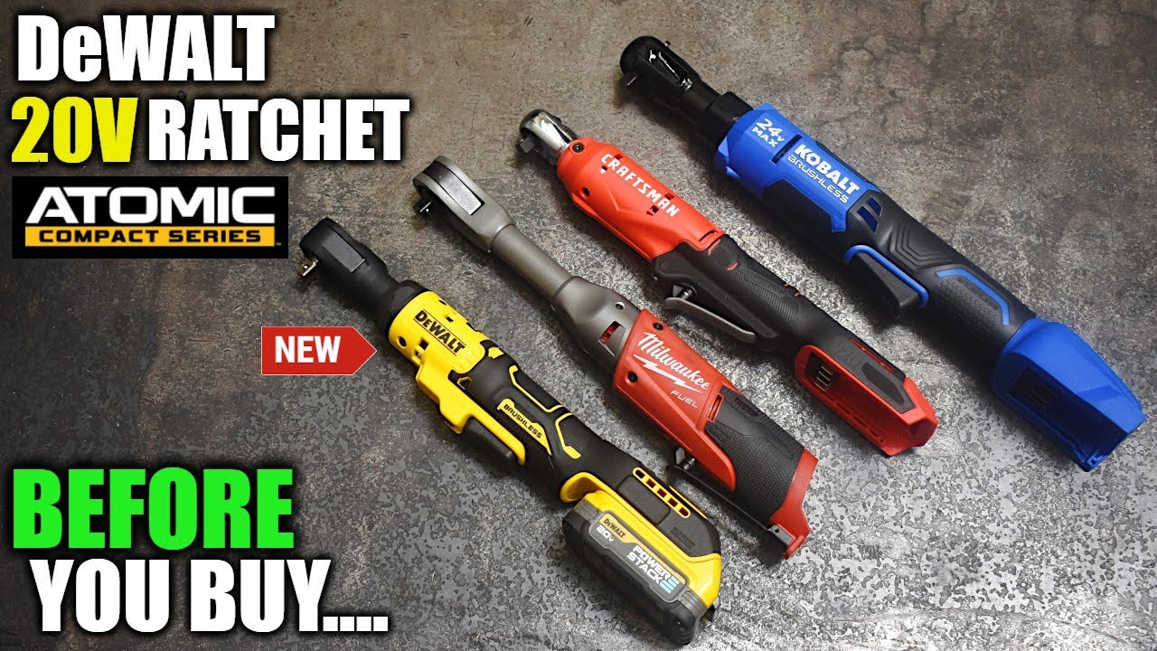 DeWalt's New 20V Ratchet NOTHING 12V? vs M12, Kobalt & - YouTube