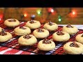 Peanut Butter Nutella Thumbprint Cookies