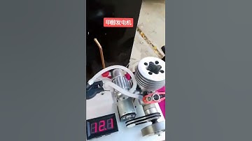 Small gasoline engine, mini methanol engine, gasoline driven generator  - DIY Creators Mini Engine