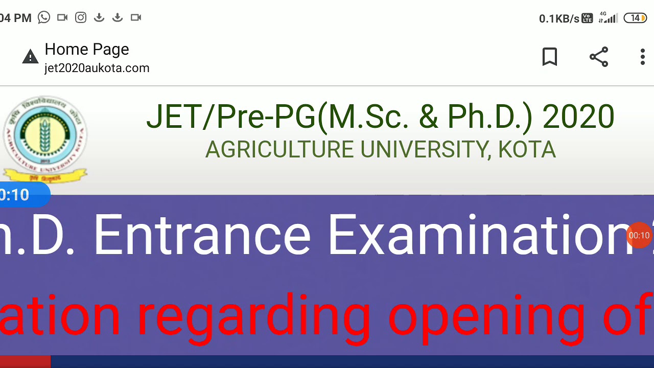 🔴Jet exam 2020 काउंसलिंग कब से शुरू होगी🔥By-Mohan Sodha