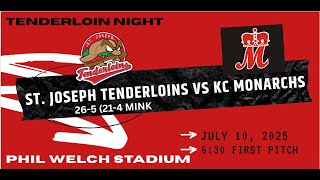 St. Joseph Tenderloins vs Kansas City Monarchs: July 10th 2025