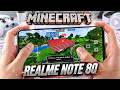 REALME NOTE 80 test game Minecraft | Unisoc T7250
