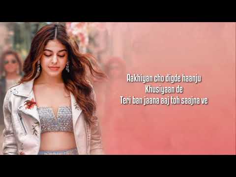 Aaj Sajeya (Lyrics) | Alaya F | Goldie Sohel | Punit M | Taha