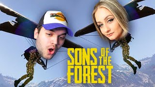 картинка: ЛЕТАМЕ СО ГЛАЈДЕР! (Sons Of The Forest w/ @ANGELKAA #7)