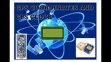 GPS coordinates and GPS clock