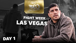 We arrived in Las Vegas - Alex Pereira at UFC 300