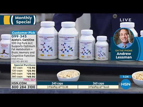 Acetyl LCarnitine500 60 Capsules