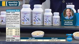 andrew lessman acetyl l carnitine Acetyl LCarnitine500 60 Capsules