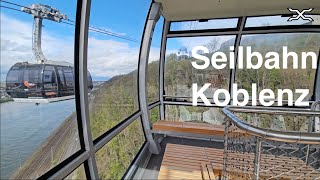 Seilbahn Koblenz | Buga-Seilbahn | Rheinseilbahn | Cable car in Germany