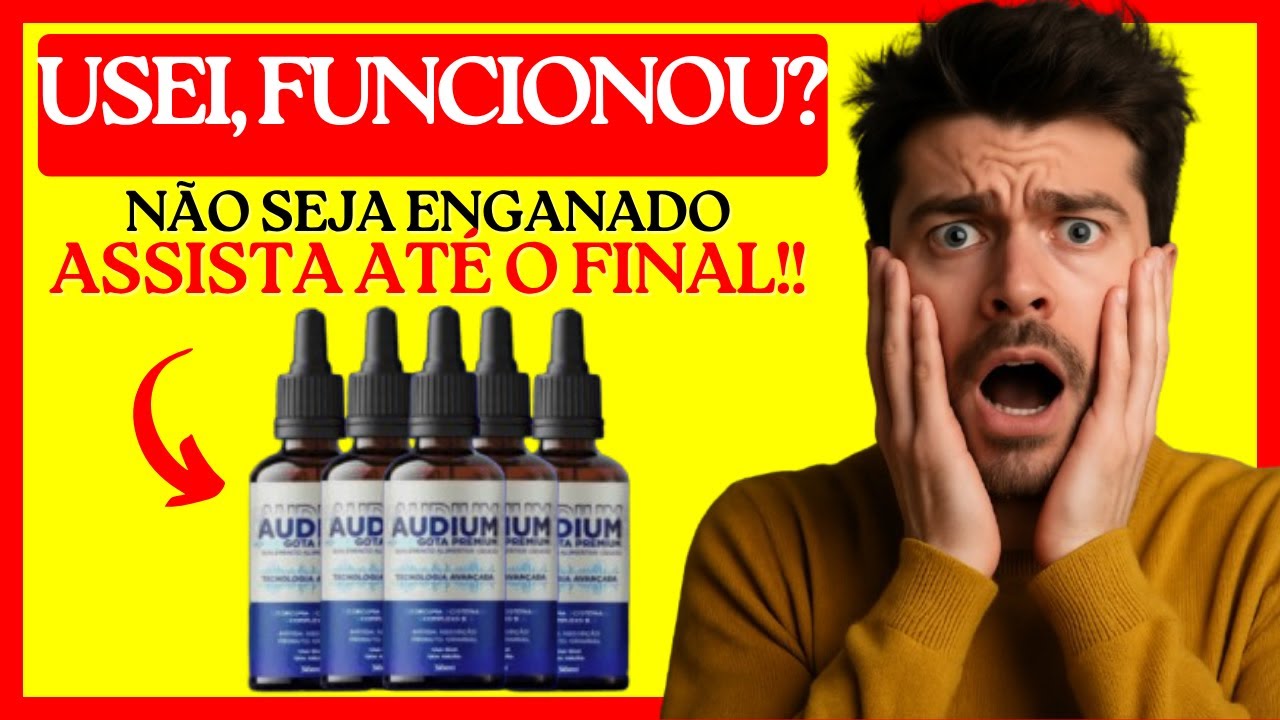 AUDIUM GOTA PREMIUM FUNCIONA MESMO? ⚠️ A VERDADE QUE NINGUÉM TE CONTOU! É BOM OU ENGANAÇÃO?