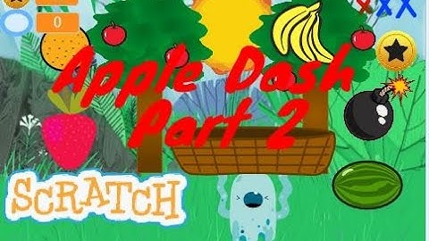 Scratch Tutorial | Apple Dash | Part 2 | Scratch how to make an Apple Catching Game