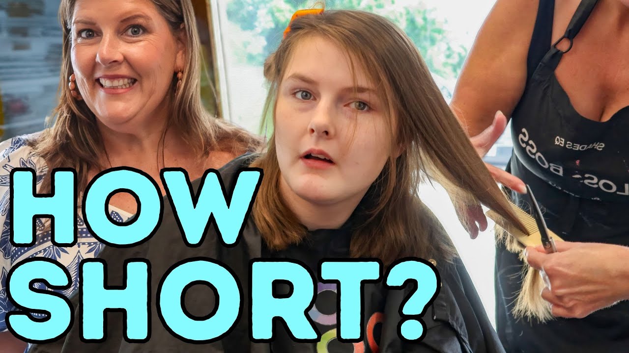 20 Year Old Chooses Her Own Haircut For The First Time